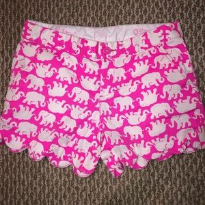 Lilly Pulitzer Scalloped Buttercup Shorts
